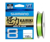 Shimano Kairiki 8X 150 M Mantis Green Örgü İp Misina
