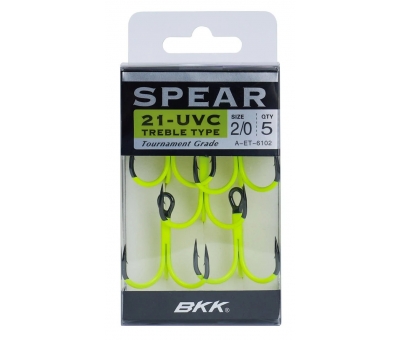 BKK Spear-21 UVC Üçlü Olta İğnesi 8