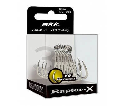 BKK Raptor-X Üçlü Olta İğnesi  No:2